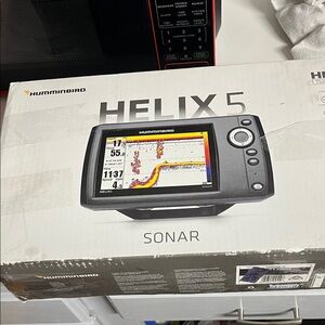 Hummingbird HELIX 5 Sonar GPS - Gray and Black